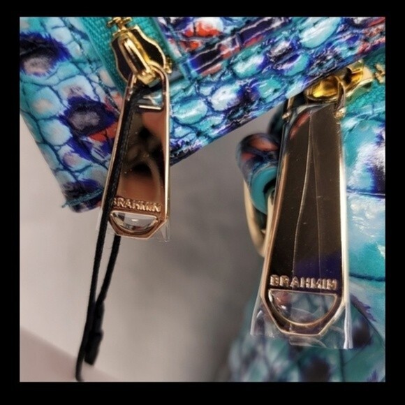 NWT BRAHMIN 2 PCS SET DESIGNER COLLECTABLE SATCHEL / SHOULDER BAG WALLET - Picture 5 of 14